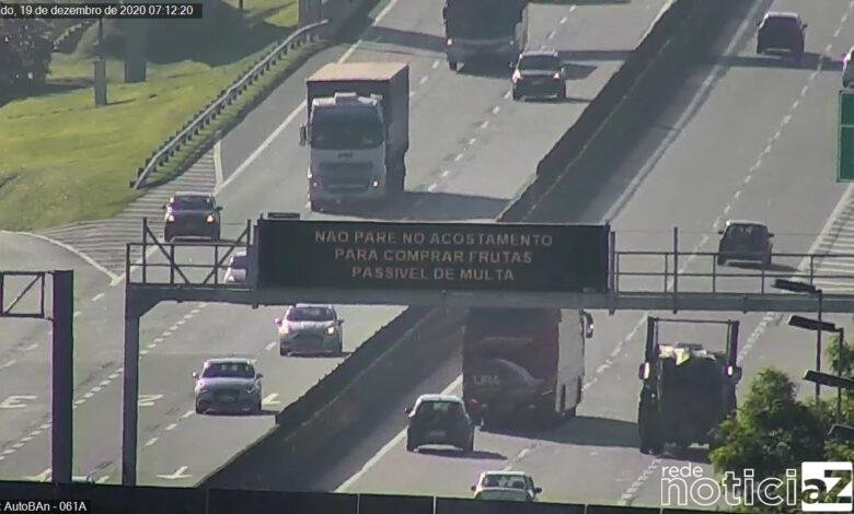 Não compre frutas no acostamento da Rodovia