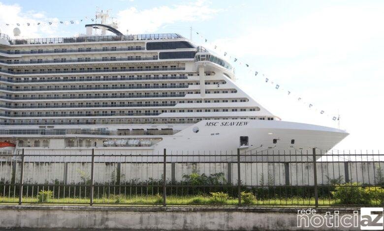 Temporada de cruzeiros está cancelada no Brasil pela MSC