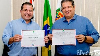 Atual prefeito e vice de Itupeva são diplomados