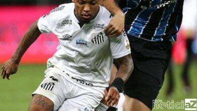 Santos sofre empate no final contra o Grêmio pela Libertadores