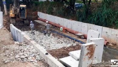 Córrego Ilhabela recebe obras contra alagamentos