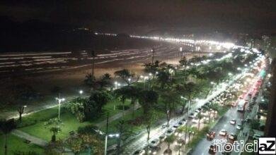 Orla de Santos vai ter restrições no Réveillon
