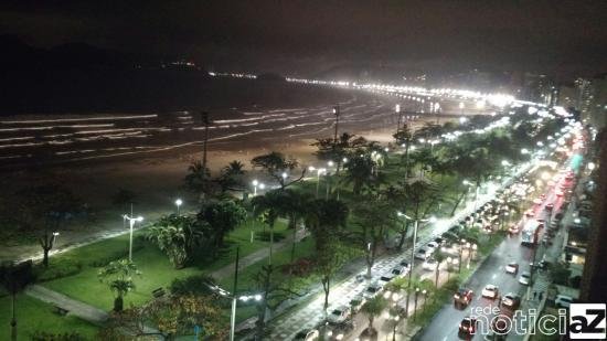 Orla de Santos vai ter restrições no Réveillon