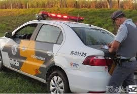 Ladrões sofrem acidente durante fuga