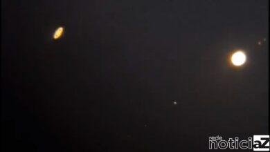 VÍDEO - Júpiter e Saturno alinhados é um grande espetáculo