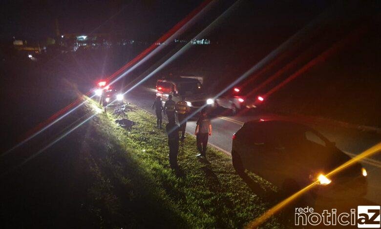 Ciclista é atropelado e morre em rodovia
