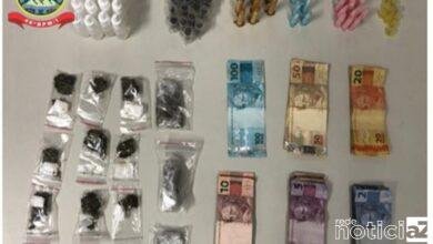 Tráfico de drogas - Menor com mais 20 passagens é detido