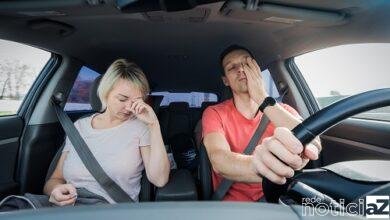 Cansaço e estrada resultam em cochilo no volante