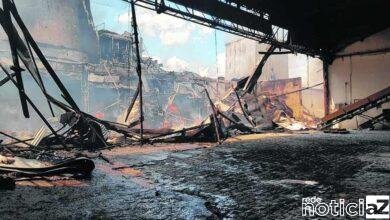 Fábrica de Jundiaí ainda tem incêndio