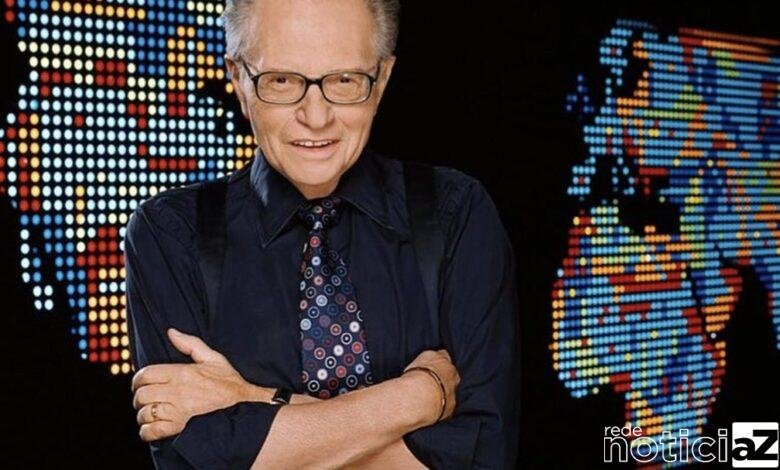 Lenda da TV americana, Larry King, morre aos 87 anos