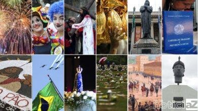 São três feriados nacionais prolongados em 2021