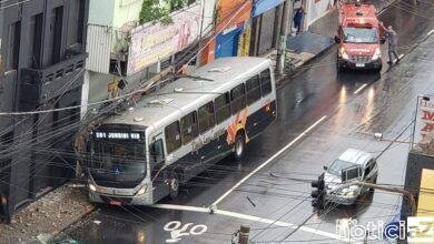 Motorista de ônibus sofre acidente em Jundiaí