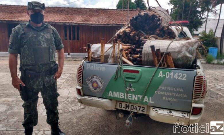 Polícia Ambiental apreende carga ilegal de palmitos e aplica multa de R$ 660 mil reais