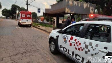 Motos colidem em viaduto de Jundiaí