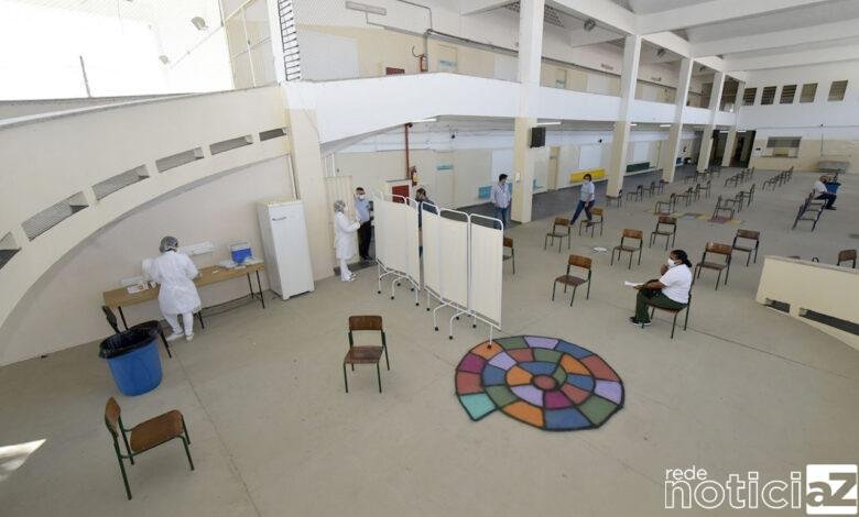 Pronto atendimento covid é instalado em escola