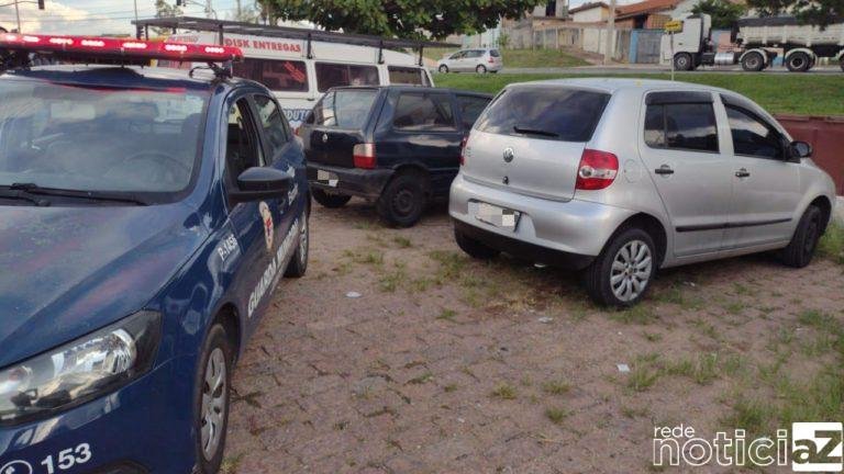 GCM apreende veículo usado para roubos