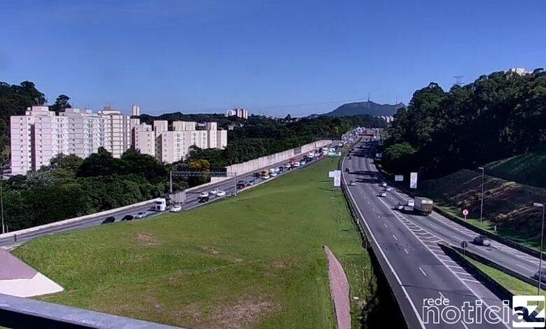 Condições de tráfego no Sistema Anhanguera-Bandeirantes 17.08.2021