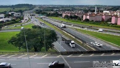 Condições de tráfego no Sistema Anhanguera-Bandeirantes