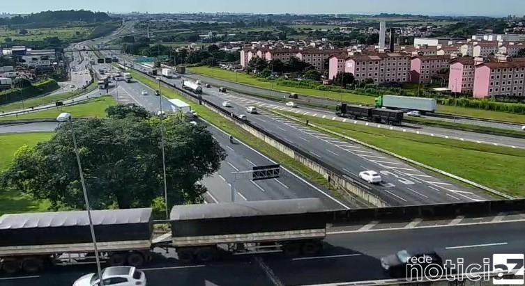 Via Anhanguera (SP-330), na altura do km 103, em Campinas
