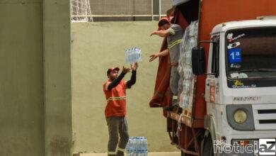 Saúde recebe doação de 6,9 mil garrafas de água da Coca-Cola