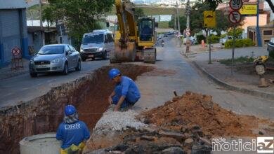 DAE Jundiaí realiza serviço de manutenção