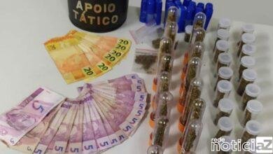 Adolescente é apreendido com drogas