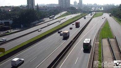 Condições de tráfego no Sistema Anhanguera-Bandeirantes