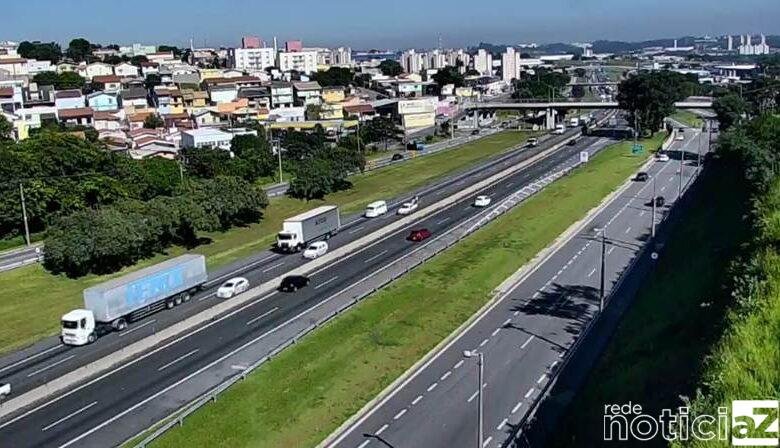 Condições de tráfego no Sistema Anhanguera-Bandeirantes