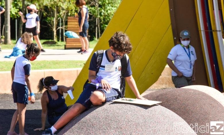 Aula a céu aberto é destaque internacional