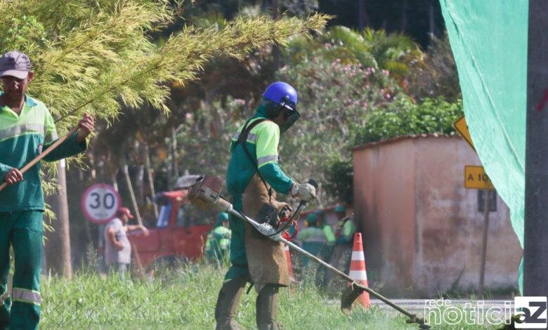Fim de semana de mutirão de roçada e limpeza