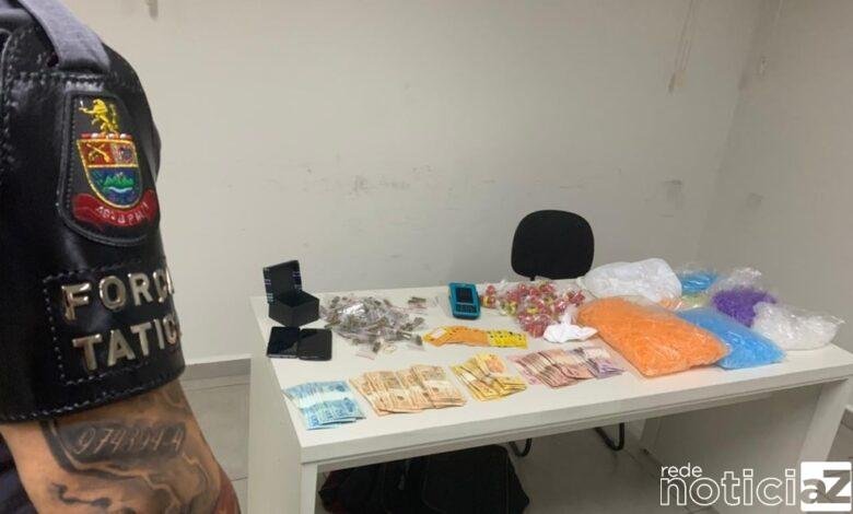 Polícia prende homem em flagrante