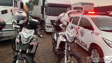 Flagrante de roubo de carga em Jundiaí