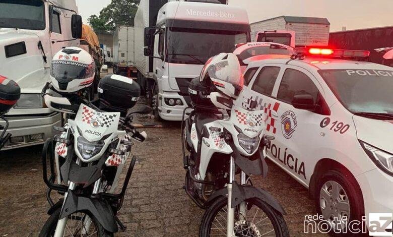 Flagrante de roubo de carga em Jundiaí