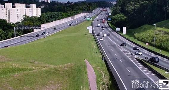 Condições de tráfego no Sistema Anhanguera-Bandeirantes 16.08.2021
