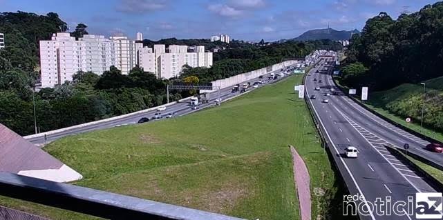 Condições de tráfego no Sistema Anhanguera-Bandeirantes