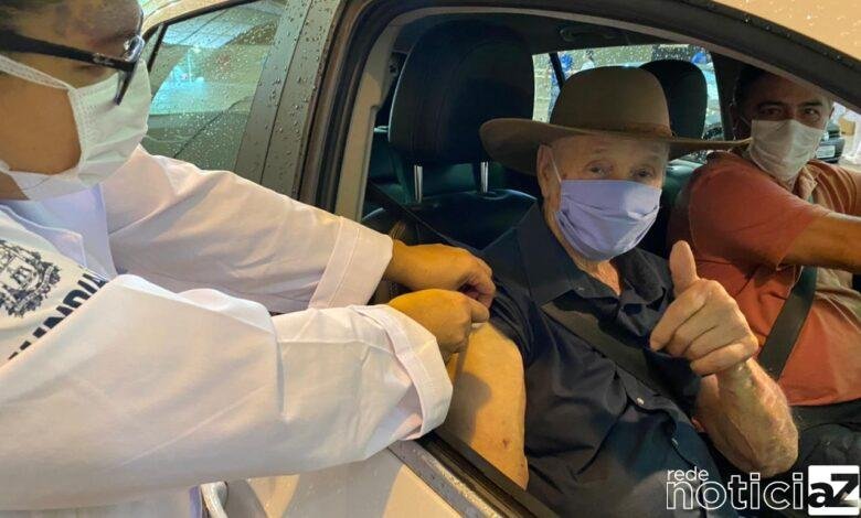 Grupo prioritário 90+ agora será vacinado em espaços de UBSs