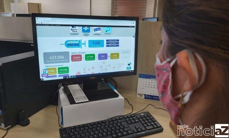 'Vacinômetro' começa a funcionar em Jundiaí