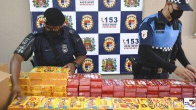 Chocolates são arrecadados pela Guarda de Jundiaí