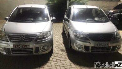 Carro clonado é apreendido pelo Canil de Jundiaí