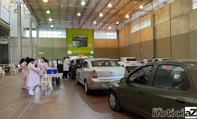 Vacina de idosos é realizada em Jundiaí