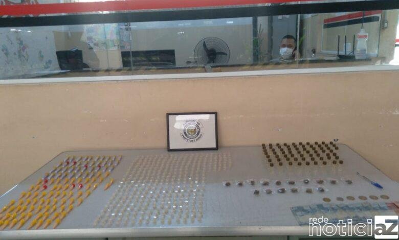 GM de Louveira prende traficante que carregava sacola e mochila