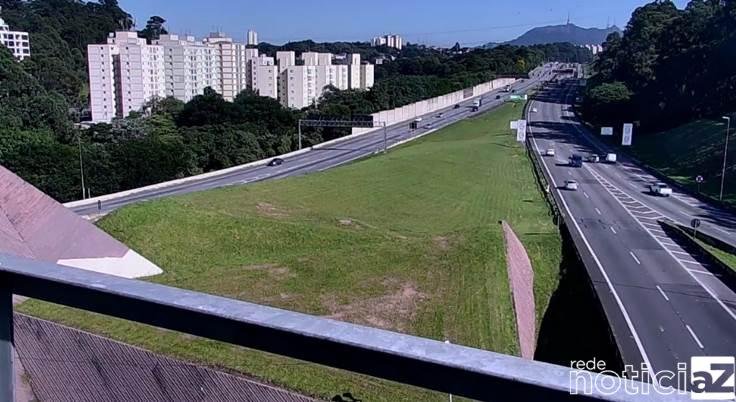 Condições de tráfego no Sistema Anhanguera-Bandeirantes