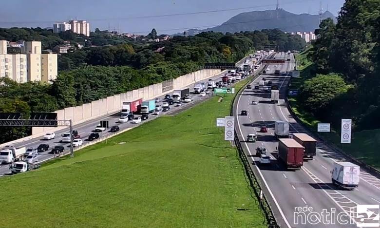 Condições de tráfego no Sistema Anhanguera-Bandeirantes
