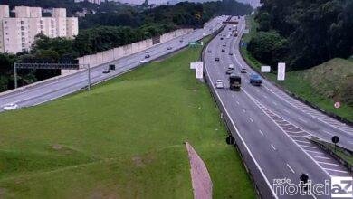 Condições de tráfego no Sistema Anhanguera-Bandeirantes