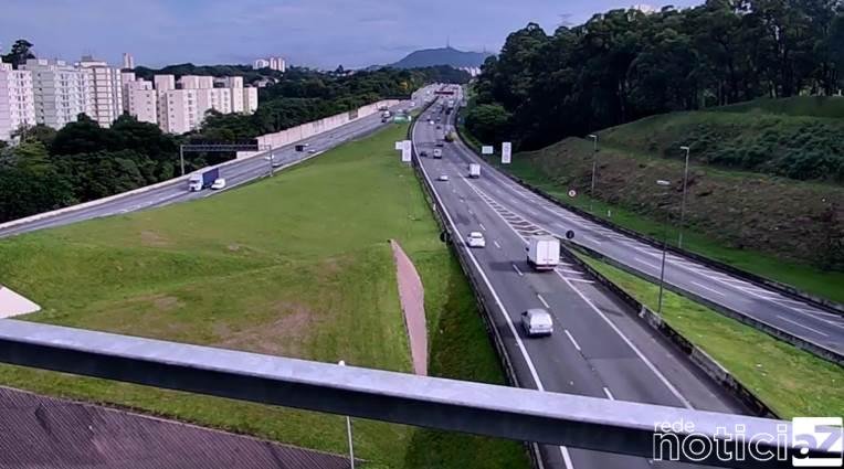 Condições de tráfego no Sistema Anhanguera-Bandeirantes