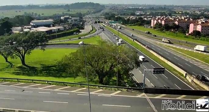 Condições de tráfego no Sistema Anhanguera-Bandeirantes