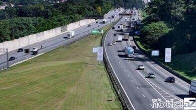 Condições de tráfego no Sistema Anhanguera-Bandeirantes