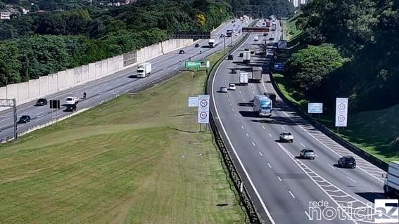Condições de tráfego no Sistema Anhanguera-Bandeirantes