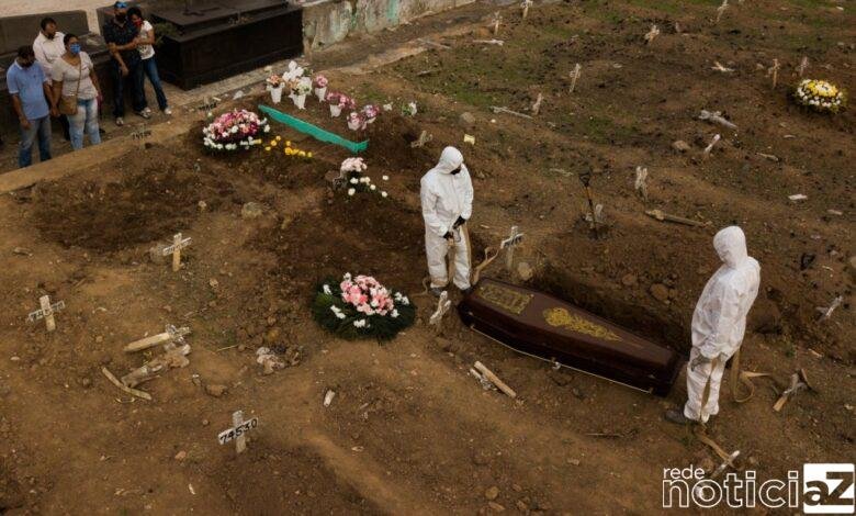 Brasil registra novo recorde de mortes por COVID-19
