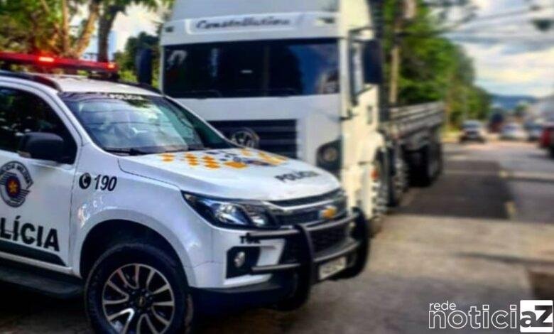 Carreta é recuperada e ladrão preso logo após assalto em Jundiaí